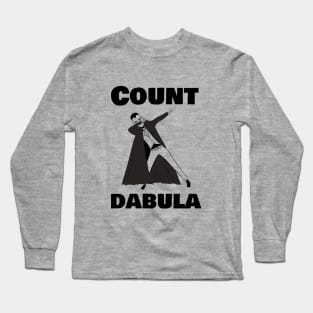 Count dabula halloween Long Sleeve T-Shirt